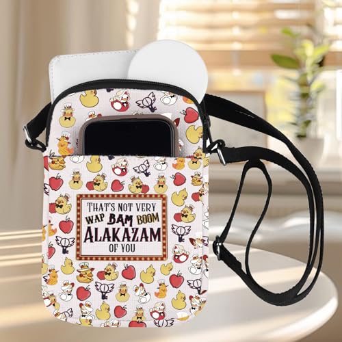 ZJXHPO Hotel Inspired Cross Body Bag-Messenger - Morningstar Carry On Anime Duck Shoulder Bag (Alakazam CB)4