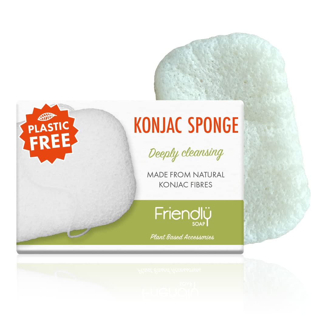 Friendly Soap Konjac Single Sponge