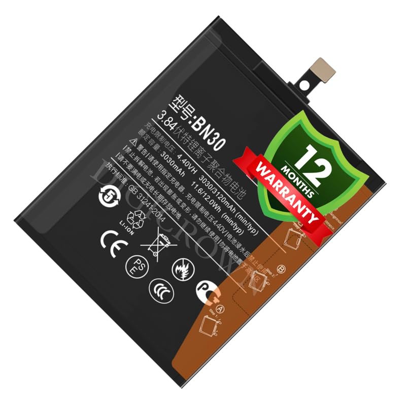Image of Original BN30 Battery Compatible for Xiaomi Redmi 4A - (3120mAh) - 1 Year Warranty DF7