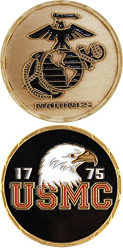 U.S. Marine Corps Insignia / Eagle 1775 - USMC Challenge Coin 3190