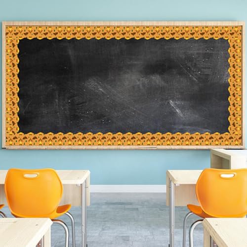 Image of BeYumi Camping Tent Border Trim - 65ft Back to School Camping Hiking Scalloped Rolled Border Trim Outdoor Themed Bulletin Board Set Classroom Office Chalkboard Kindergarten Preschool Party Decoration