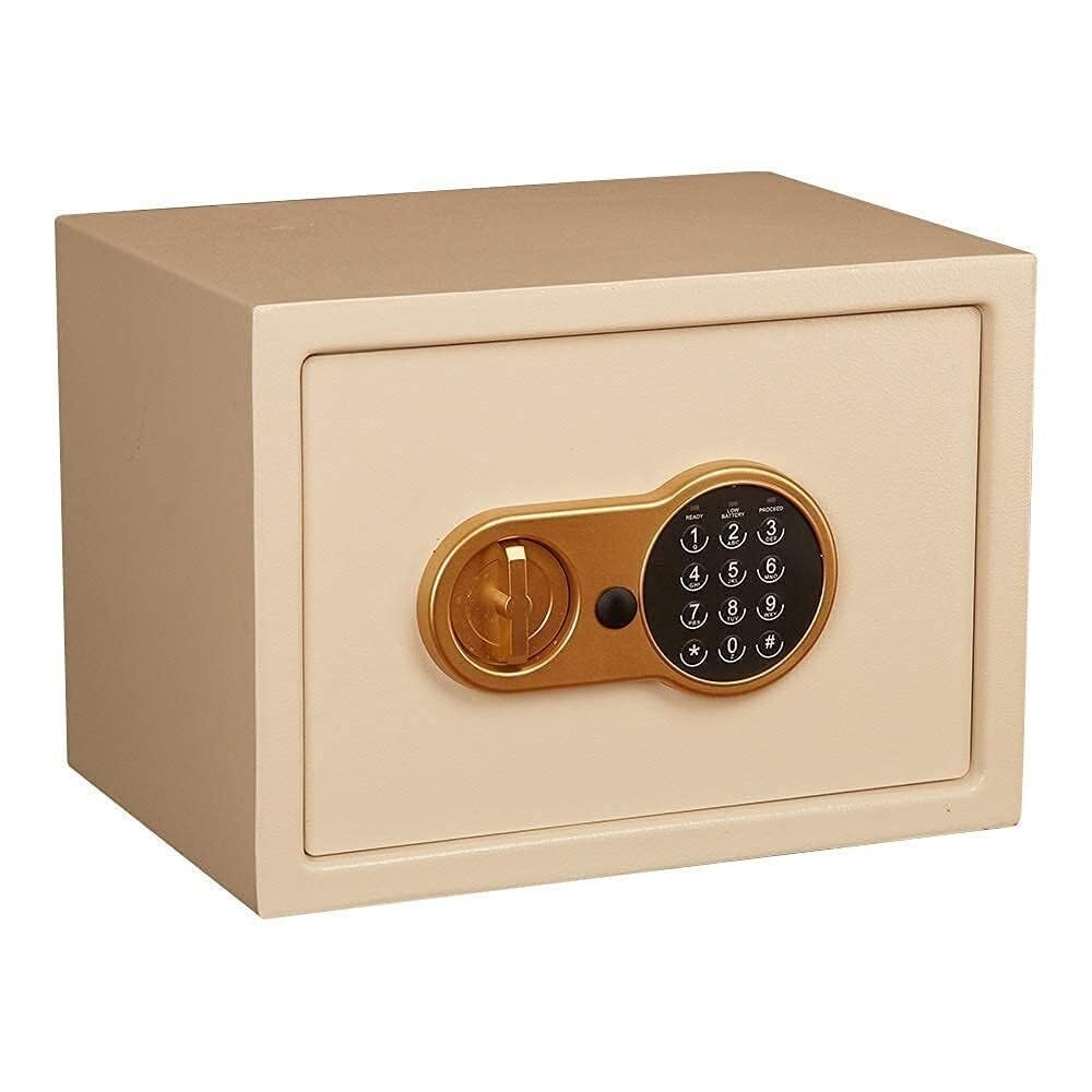 Anti-Theft Digital Safe Box Steel Money Cash Security Box for Home Office Hotel Electronic Safe with High-Level Protection