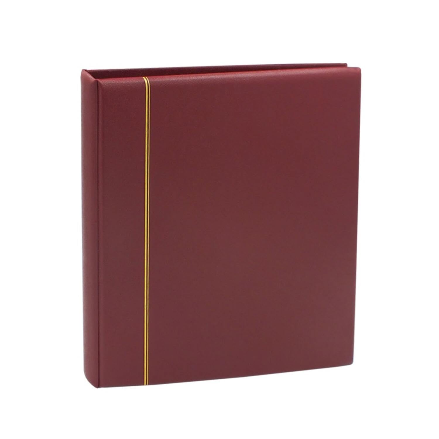 SAFE 704-1 Raccoglitore ad anelli Marocco bordeaux per francobolli