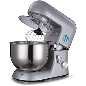 CGOLDENWALL 650W 5.5L Kitchen Flour Mixer Doughmaker Electric blender Eggbeater Multi-function cooking machine