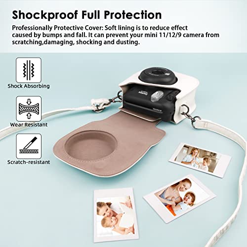 Funda para cámara Instax Mini 11 12 9 con álbum miniatura 4
