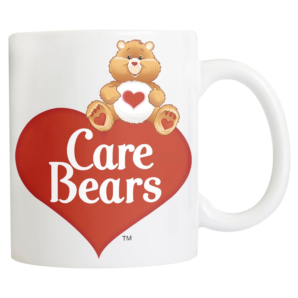 All+Every Care Bears Logo Tenderheart Bear 11oz Ceramic Mug