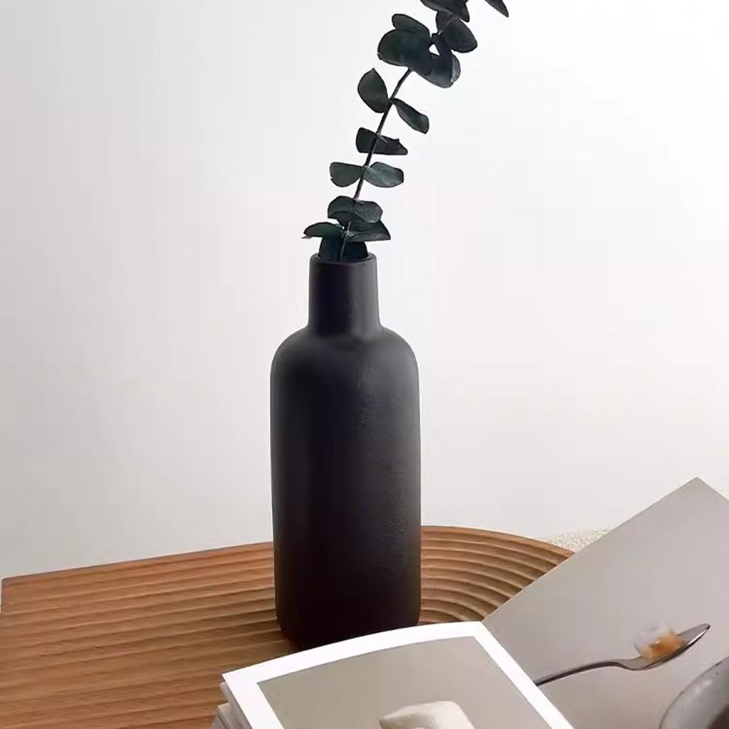 Blumenvase, Ornamente, Blumenarrangement, Wohnzimmer, Keramik-Blumenvase, kleine Vasen für Tafelaufsätze (C) (D)
