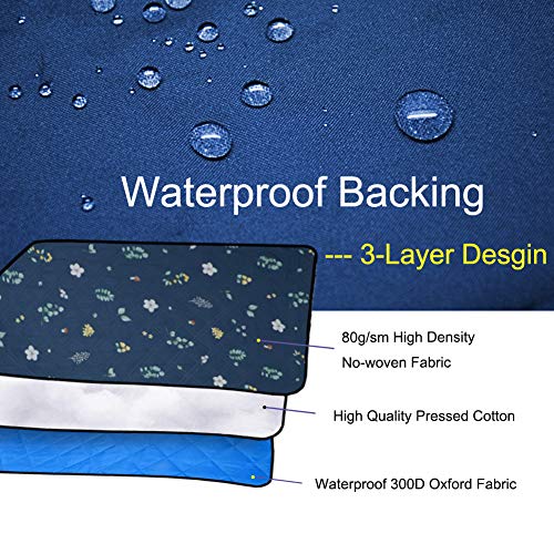 Waterproof Picnic Blanket for Outdoors, Oversized & Sand-Proof Beach Mat Blanket 78”x 59\", Portable Outdoor Blanket with Strap - Thumbnail 3