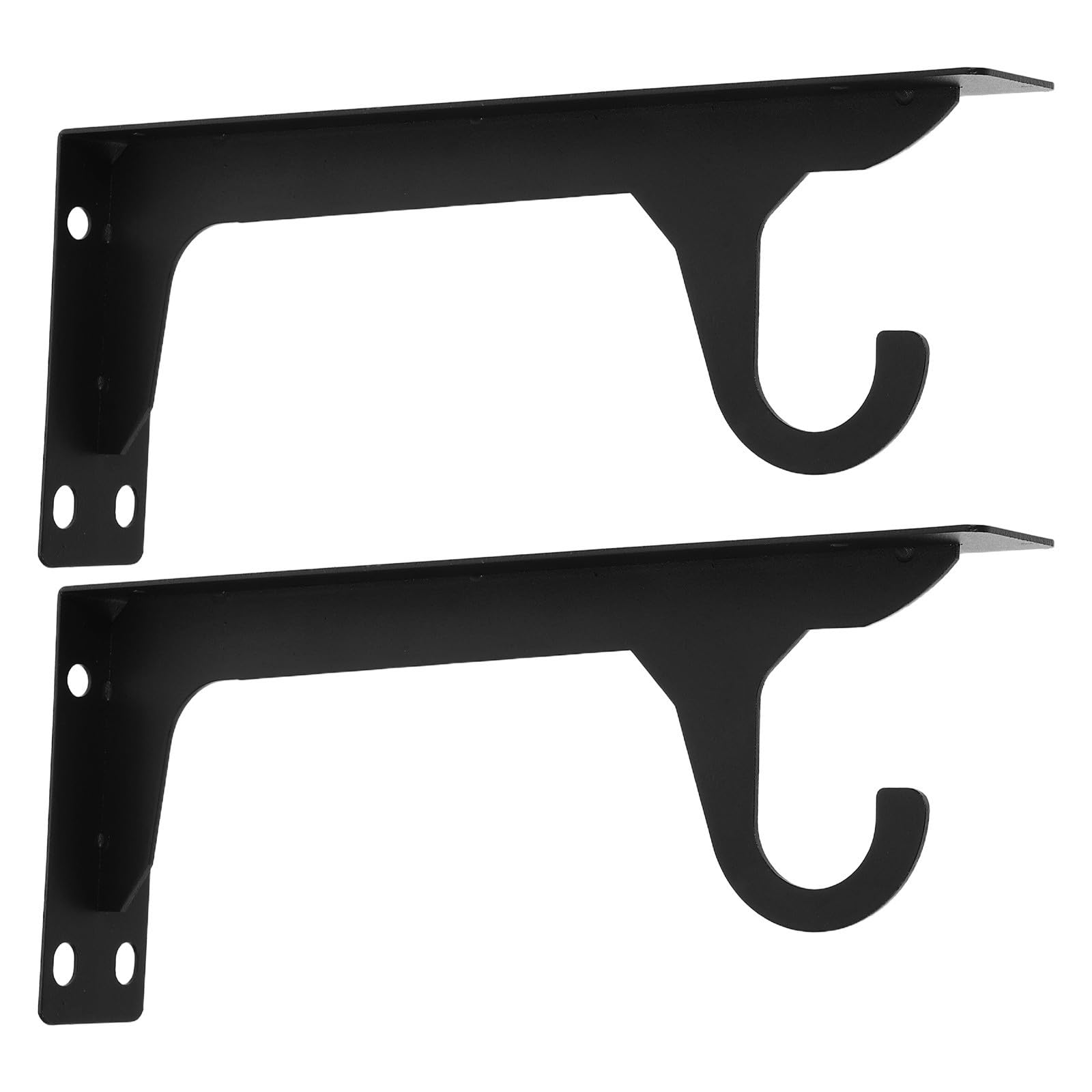 Support d'étagère flottant invisible en acier renforcé ultra robuste x2