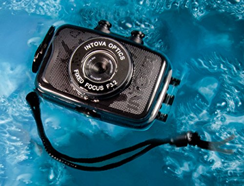 Intova Duo Waterproof HD POV Sports Video Camera, Black