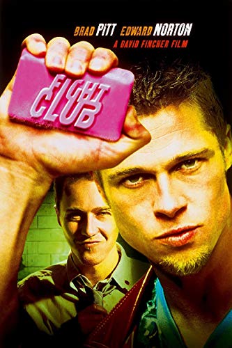 Laur UK Fight Club Poster de film sans bordure Couleurs vives Différentes tailles Format A3 420 x 297 mm