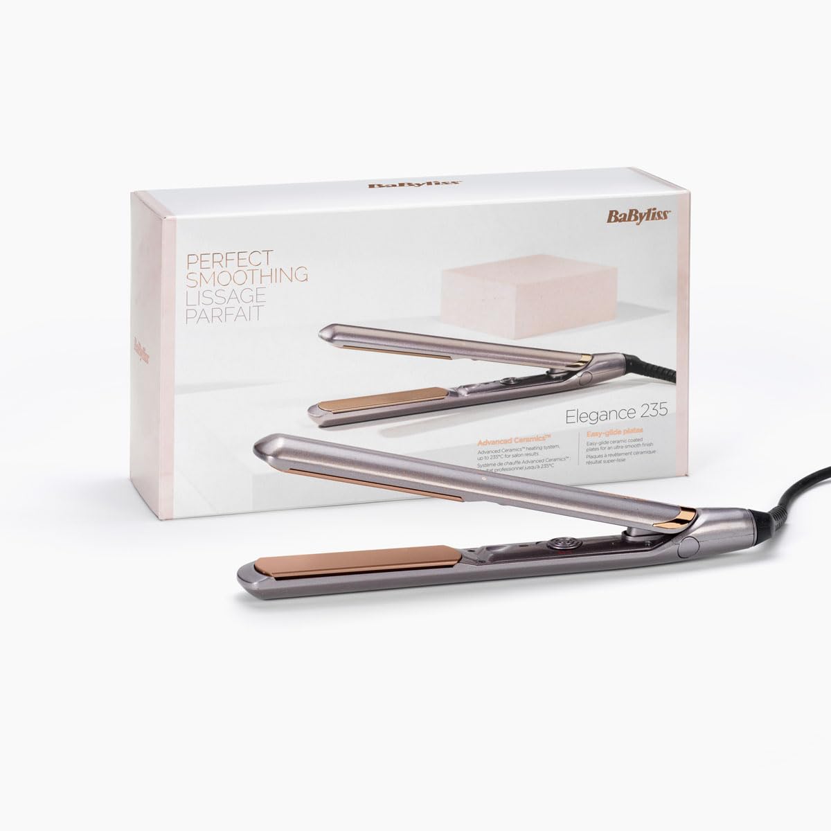 Piastra per capelli Babyliss 2598NPE Grigio