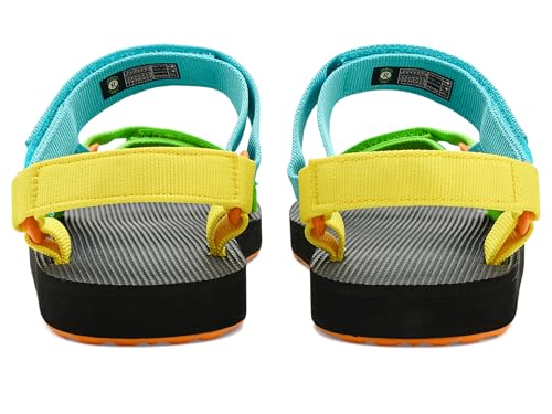 Image of Teva Original Universal Sport Sandal, Neon Multi, 12 US Unisex Little Kid