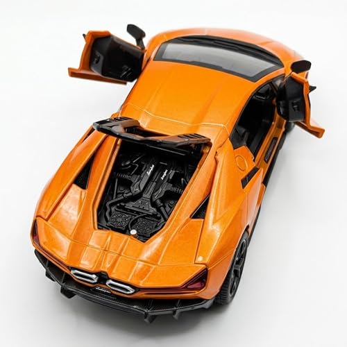 Image of Diecast Toy Cars for Kids & Collectors| 1:32 Scale | Pull Back Action Metal Model Car | Premium Detailing, Authentic Design, Sturdy Build | Gift Toy Car (Lamborghini Revuelto)