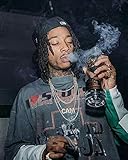 Trendi Claps Wiz Khalifa American Rapper 12 x 18 Inch Poster