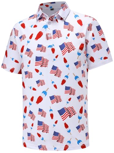 Camiseta polo para hombre de golf, transpirable y secado rápido, manga corta miniatura 1