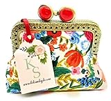 kiki syds mini clutch in petite garden party fabric by rifle paper co 