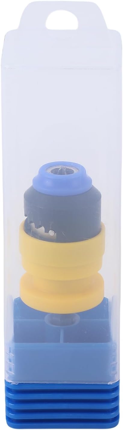Adjustable Screwdriver Bit Holder, Sturdy 40CrV Steel Tool with Magnetic Positioning and Screw Depth Setter, for Plasterboard and Wood Veneer Board, 2 8mm