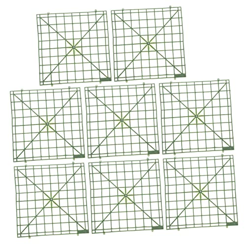 LIFKICH Ergonomic Flower Arrangement Rack 8pcs Square Flower Grids Smooth Texture