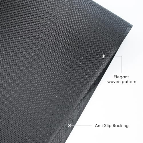 Image of Sycoodeal Office Chair Mat for Hardwood & Tile Floor, 36 inch x 48 inch Computer Gaming Chair Mat for Rolling Chairs Non-Curve, Anti-Slip, Heavy Duty Floor Protector for Home Office (Black)