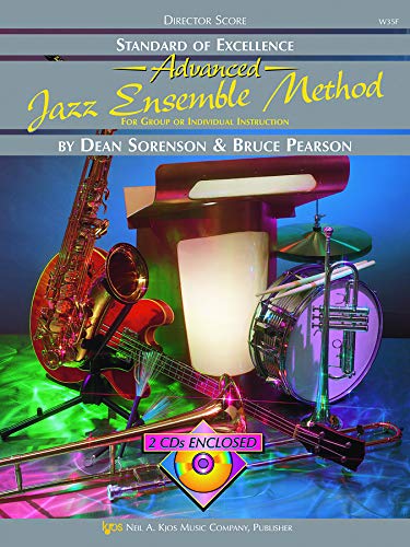 Standard Of Excellence Advanced Jazz Ens. Method: Director'S Score + CD + CD-ROM
