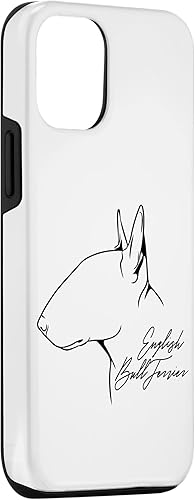 Miniatura 6 de Funda para iPhone 11 Pro Max Orgullosa Inglés Bull Terrier Perfil Perro Mamá Perro