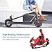 Electric Scooter Disc Brake Calipers Right Side Caliper Replacement Parts Cycling Accessory Rides for M365pro Pro2 (Red)