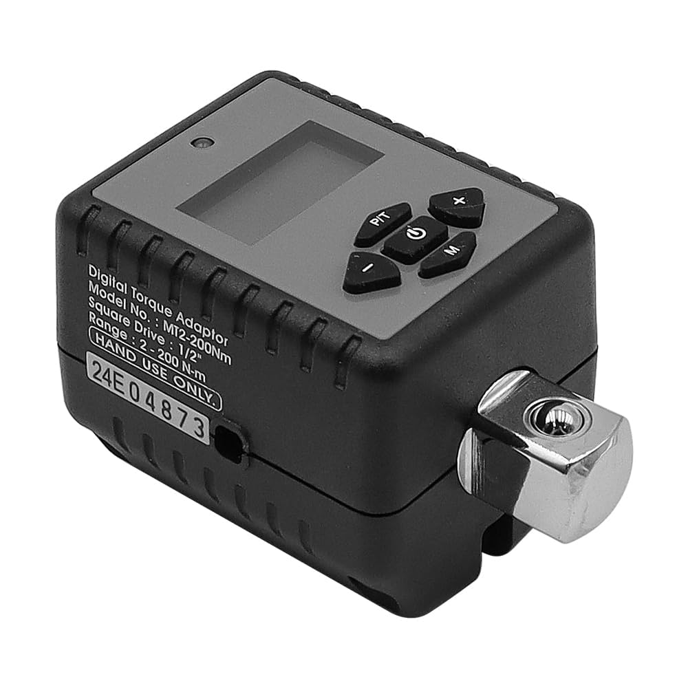 Namvo Digital Torque Wrench 1/2'' Heavy Duty Torque Wrench with 3/8'' and 1/4'' Adapter with LED Buzzer Alert - Image 3