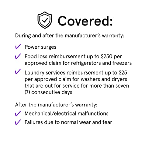 Image of ASURION 2 Year Major Appliance Protection Plan ($125 - $149.99)