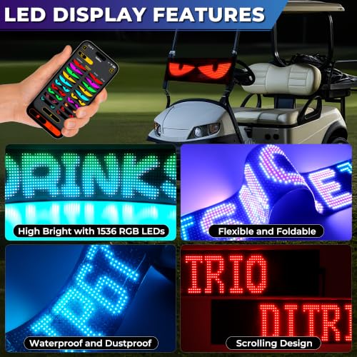 DITRIO Programmable Devil Eyes Light