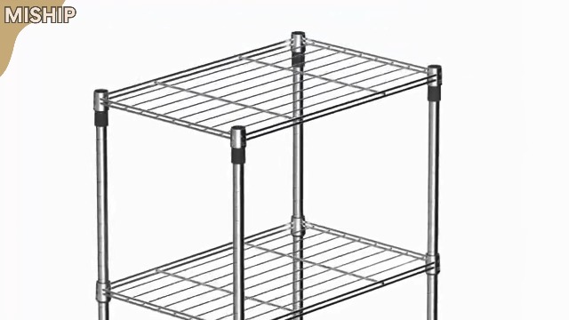 Amazon｜MISHIP スチールラック 5段 幅90×奥行50×高さ90cm キッチン