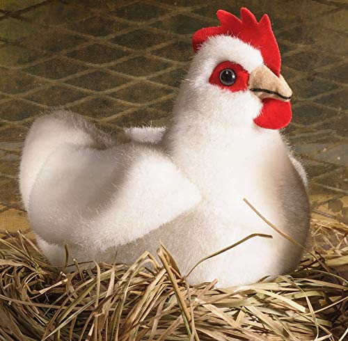 Cornelißen Plüschtier Huhn – 15 Cm Groß, Waschbar Bei 30°C, Aus 100% Polyester
