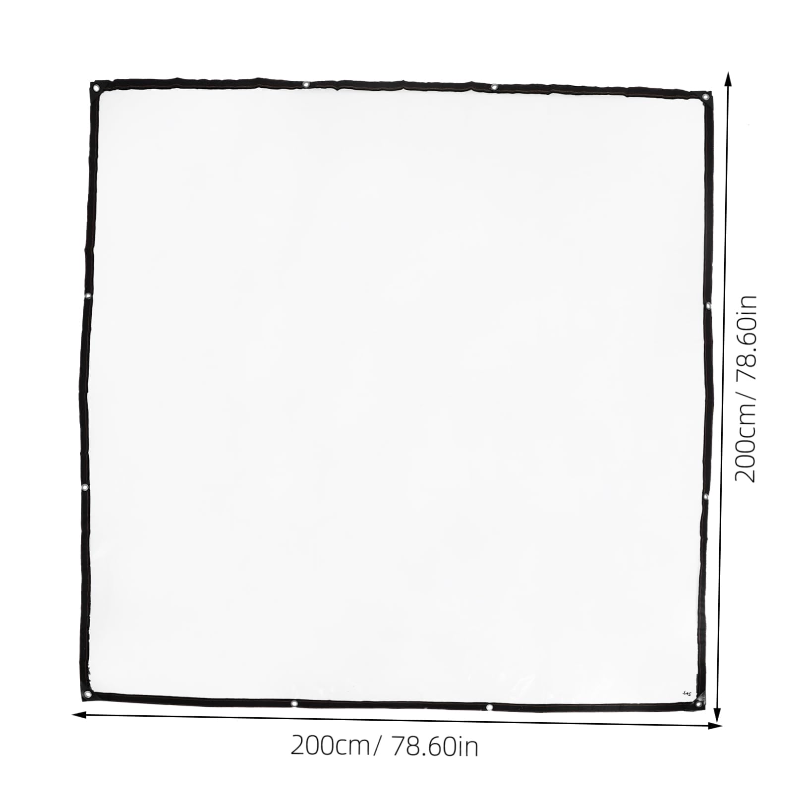 FUNOMOCYA Reusable Greenhouse Film Durable Aging Cover for Gardening Rainproof Frost Protection for Plant Tunnels Greenhouses and Outdoor Use