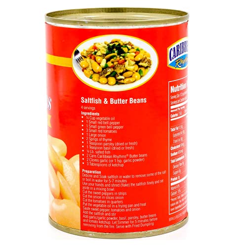 Caribbean Rhythms Butter Beans, 8 Count thumb #1