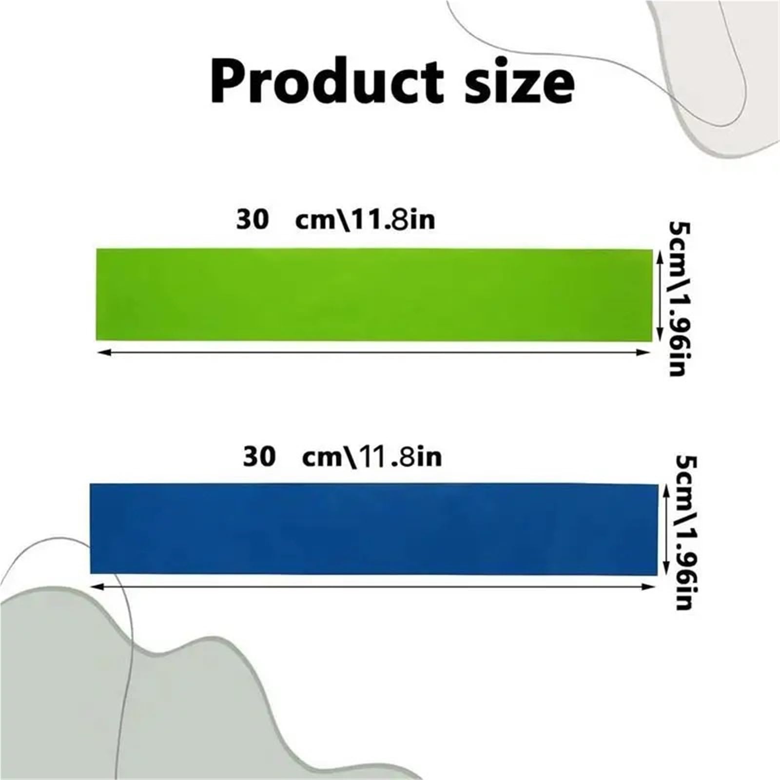 4 fasce elastiche for esercizi, for allenamento, accessori for per Allenamento