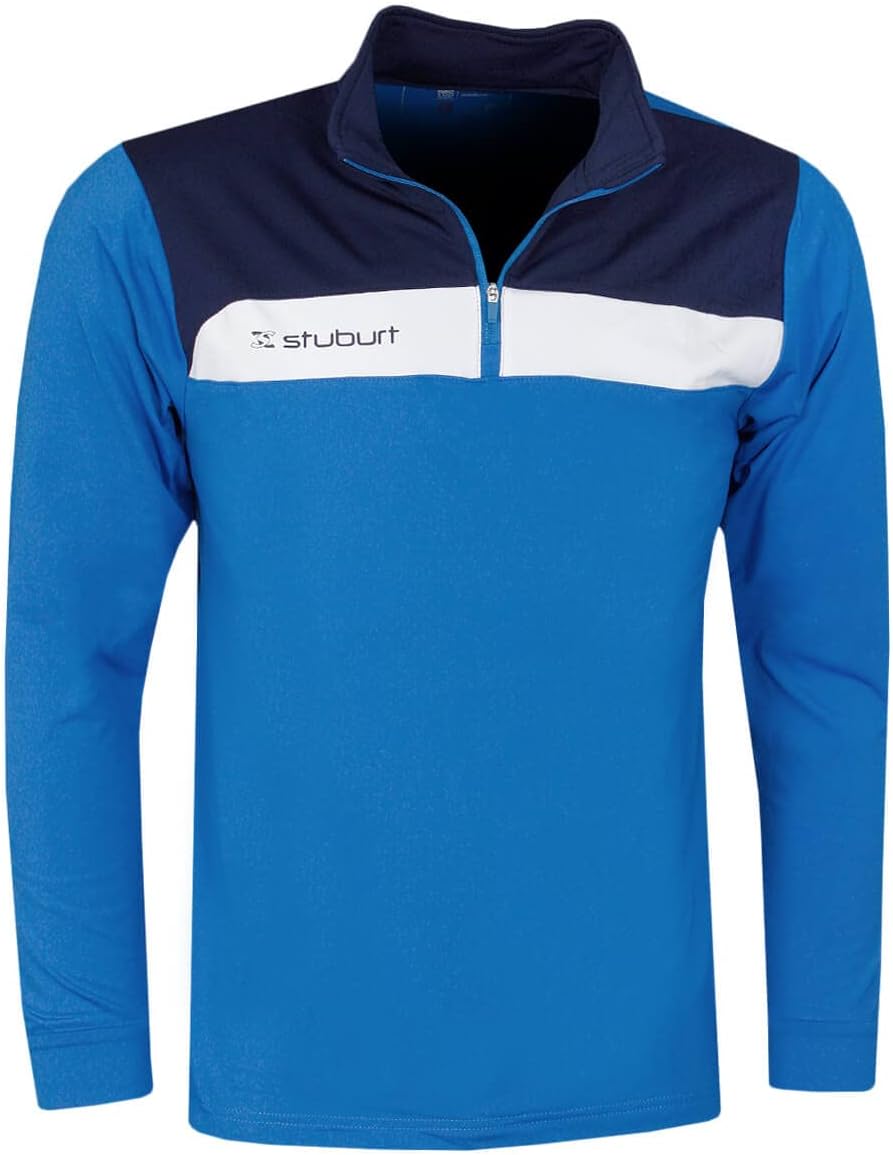 Stuburt Mens Evolve Extreme Half Zip Mid Layer Windproof Golf Sweater