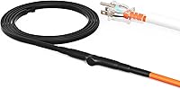 Vista 12 de VEVOR Cable de calefacción de tubería autorregulable, cinta térmica de 3 pies y 5 W/pies para protección contra congelación de tuberías, cable