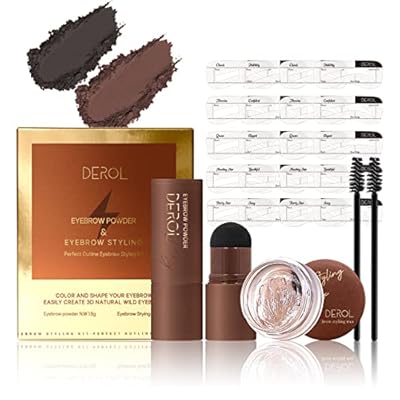 Waterproof Eyebrow Stamp Stencil