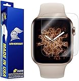 ArmorSuit [6 Pack] MilitaryShield Screen Protector Designed for Apple Watch Series 7 41mm & Series 6/SE/5/4 40mm Max Coverage Anti-Bubble HD Clear Film