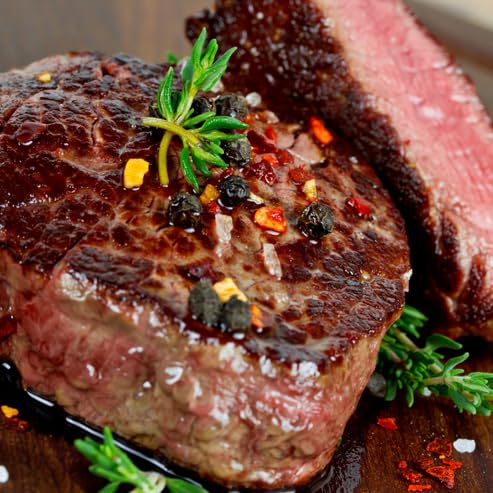 Image of Lesley Elizabeth Pepper & Garlic Seasoned Sea Salt Seasoning - Bold Garlic & Pepper Infused Sea Salt - 8.4 oz (250 ml) PET Shaker Bottle for Meats, Vegetables & Marinades