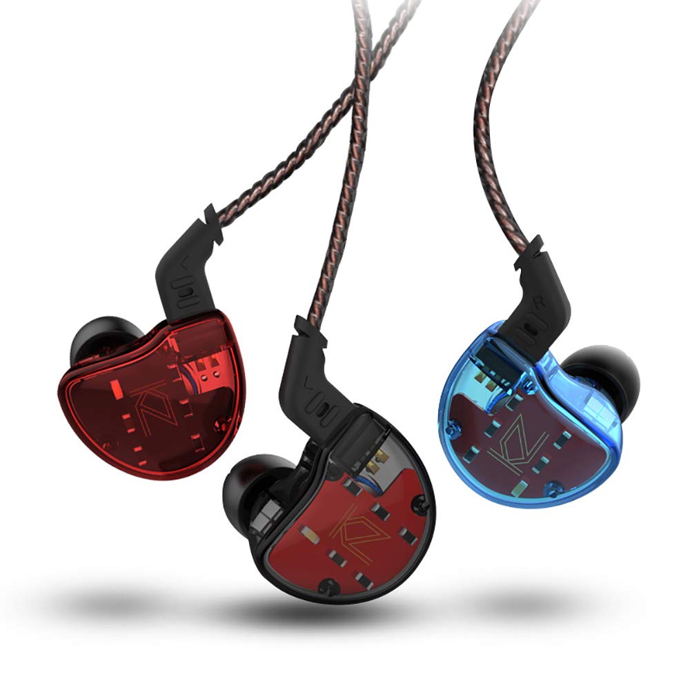 イヤホン✖️10 Amazon.co.jp: KZ ZS10 重低音 イヤホン イヤモニ型 ハイブリッド 1