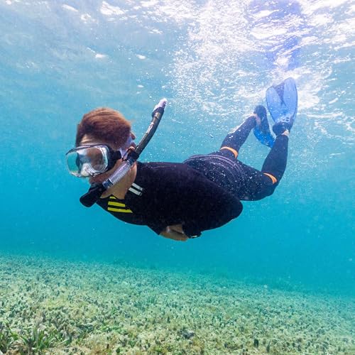 Tusa Imprex 3D kit de gafas y tubo de snorkel para exploración de fondo marino 4