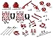C32609RED Alloy Machined Conversion Kit for Traxxas 1/8 Sledge 4WD