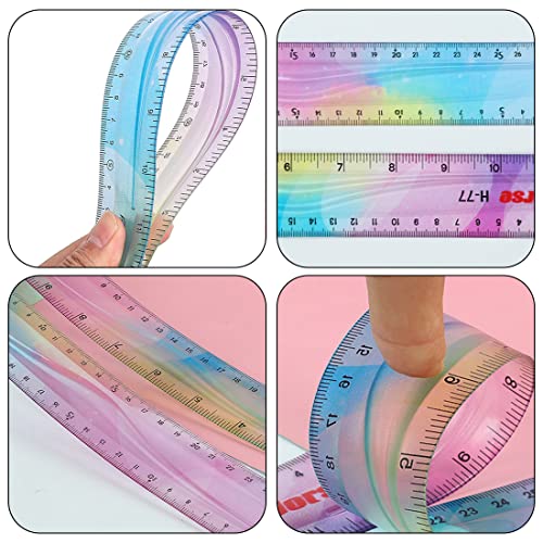 DULSPUE Righello flessibile - 3 righelli