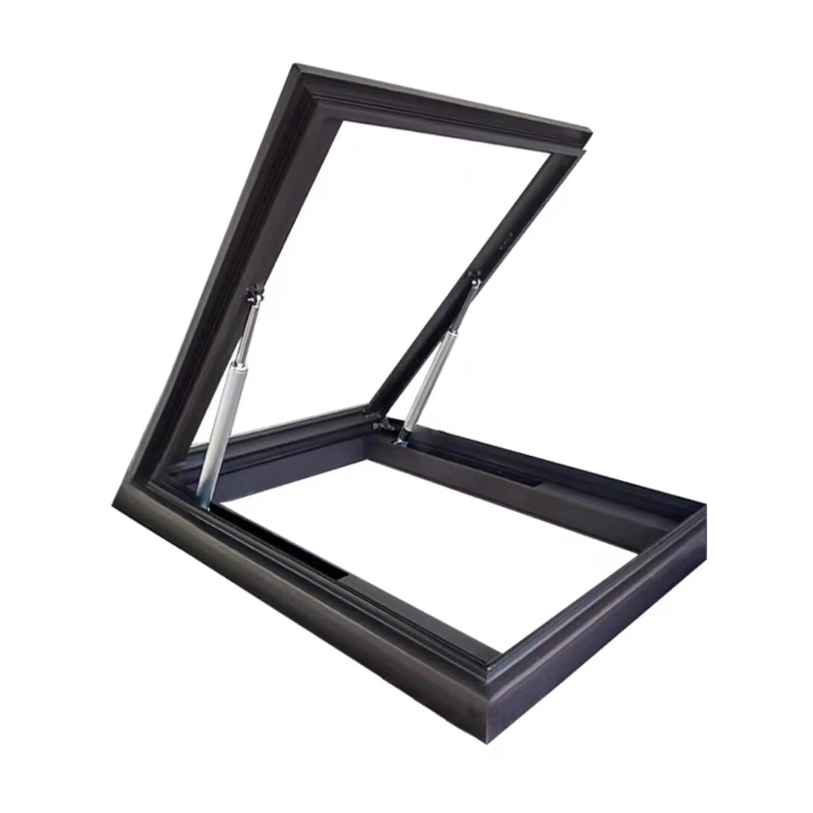 Manual Skylight Roof Window,Basement Daylighting Door Well Covers(28x24in/70x60cm)