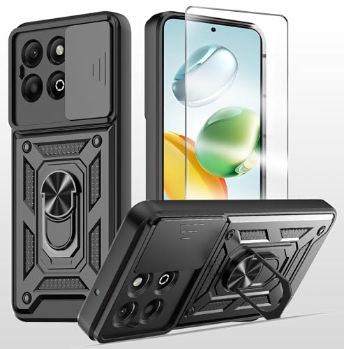 Cover Honor 200 Smart con fotocamera protetta Nero - Italiano