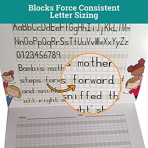 Channie's Visual Handwriting Worksheet For 1St - 3Rd Grade | Handwriting Simplified! Visual Writing Tools For Kids | Handwriting Practice For Kids, Kids Writing Book, Practice Writing Book For Kids #TOP2