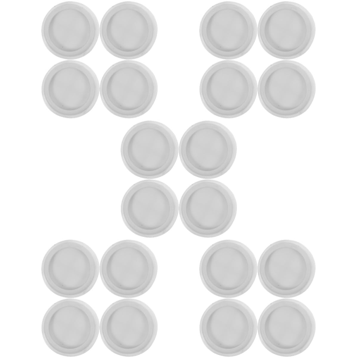 5 Set Tappetini Antivibrazione Da Piedi in Gomma Per Riduzione Rumore Stabilità Accessori Per Elettrodomestici Compatibili Con Lavatrice Asciugatrice 4 Pezzi*5
