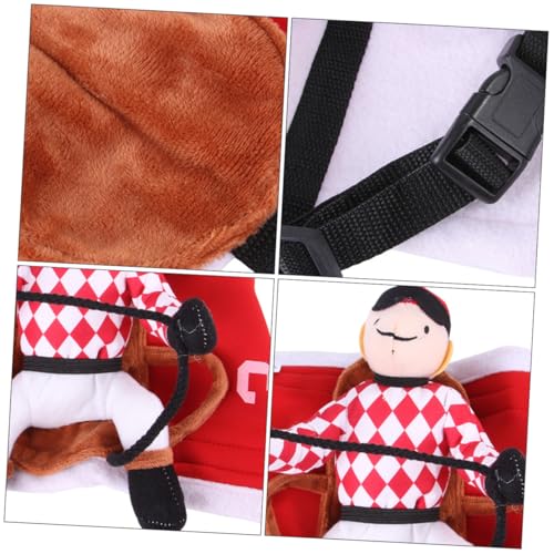 Disfraz para perro, algodón y poliéster, talla mediana miniatura 6