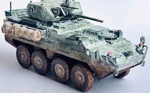Us M1296 Stryker M1296 Dragoon Armored Personnel Carrier Second Cavalry Regiment Germany 2020 1/72 Abs Tank Pre-Built Model #TOP2